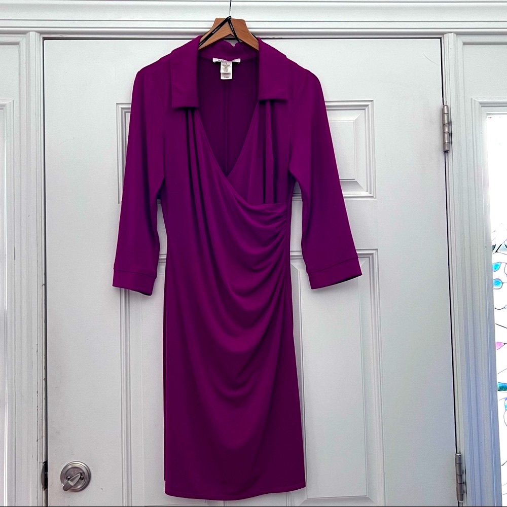Laundry by design dress. Gathers on side detail Size 6